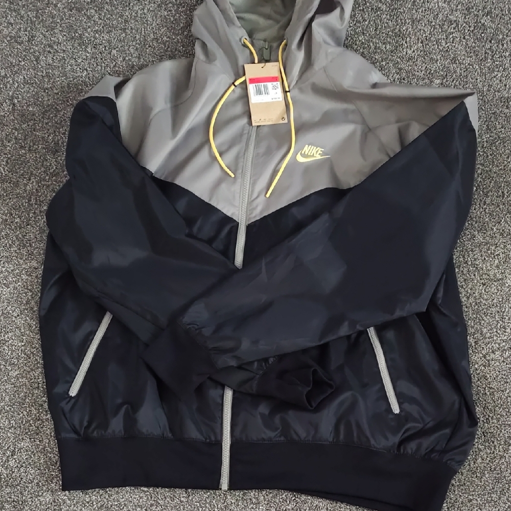 Nike Black and Gray Track Suit